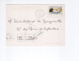 BOUGAINVILLE  2521 1988 Marins Et Explorateurs Fausse Adresse Intentionnelle Et Retour N'habite Pas...TB - Used Stamps