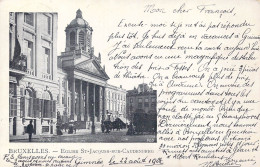 BELGIQUE - Bruxelles - Eglise St-jacques-sur-Caudenberg - Carte Postale Ancienne - Monumenti, Edifici