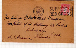 Irlande (1949) - Lettre Pour Les Etats-Unis - - Cartas & Documentos