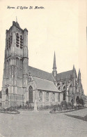 BELGIQUE - Ypres - L'Eglise St. Martin - Carte Postale Ancienne - Other & Unclassified