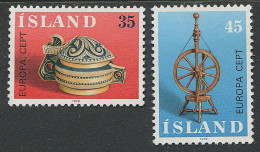 Island:Unused Stamps EUROPA Cept 1976, MNH - 1976
