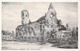 BELGIQUE - Nieuport - Ruines Des Halles, Le 7 Septembre 1916 Par M. Wagemans - Carte Postale Ancienne - Nieuwpoort