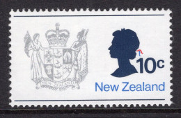 New Zealand 1973-76 Definitives - No Wmk. - 10c QEII & Arms MNH (SG 1016) - Ungebraucht