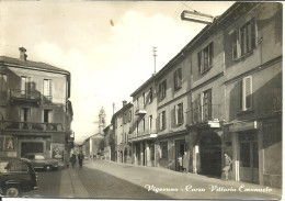 Vigevano (Pavia) Corso Vittorio Emanuele, Vittorio Emanuele Avenue, Auto D'Epoca, Old Cars - Vigevano