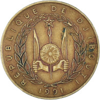 Monnaie, Djibouti, 20 Francs, 1991 - Djibouti