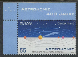 Germany:Unused Stamp EUROPA Cept 2009, Astronomy, MNH - 2009