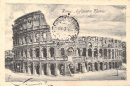 ITALIE - Roma - Anfiteatro Flavio - Carte Postale Ancienne - Autres Monuments, édifices