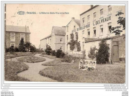 EREZEE ..-- L' Hôtel De Belle-Vue Et Le Parc . 192? Vers SAINT - GILLES ( Mr FOUCART ) . Voir Verso . - Erezée