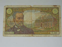 5 Francs PASTEUR 8-1-1970  **** EN ACHAT IMMEDIAT **** - 5 F 1966-1970 ''Pasteur''