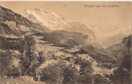 SUISSE - Wengen Und Die Jungfrau - Carte Postale Ancienne - Wengen