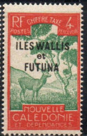 WALLIS AND FUTUNA ISLANDS 1930 POSTAGE DUE STAMPS TAXE SEGNATASSE OVERPRINTED MALAYAN SAMBAR 4c MNH - Postage Due