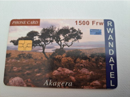 RWANDA/ CHIPCARD 1500 FRW / RWANDATEL / AKAGERA    ** 10520 ** - Ruanda