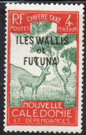 WALLIS AND FUTUNA ISLANDS 1930 POSTAGE DUE STAMPS TAXE SEGNATASSE OVERPRINTED MALAYAN SAMBAR 4c MH - Impuestos