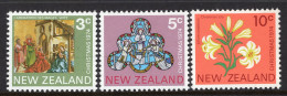 New Zealand 1974 Christmas Set HM (SG 1058-1060) - Ongebruikt