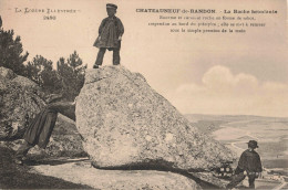 FR-48 LOZÈRE - CHATEAUNEUF-de-RANDON - La Roche Branlante - Chateauneuf De Randon