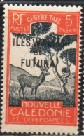 WALLIS AND FUTUNA ISLANDS 1930 POSTAGE DUE STAMPS TAXE SEGNATASSE OVERPRINTED MALAYAN SAMBAR 5c MH - Timbres-taxe