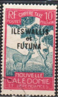WALLIS AND FUTUNA ISLANDS 1930 POSTAGE DUE STAMPS TAXE SEGNATASSE OVERPRINTED MALAYAN SAMBAR 10c USED USATO OBLITERE' - Postage Due