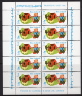 New Zealand 1975 Health - Children & Baby Animals MS MNH (SG MS1082) - Unused Stamps