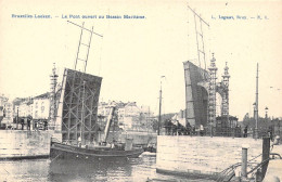 BEGIQUE - Bruxelles-Laeken - Le Pont Ouvert Au Bassin Maritime - Carte Postale Ancienne - Otros & Sin Clasificación