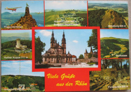 GERMANY DEUTSCHLAND MITTELGEBIRGE RHÖN MOUNTAINS MULTI CARD POSTKARTE POSTCARD ANSICHTSKARTE CARTE POSTALE CARD PC AK CP - Hanau