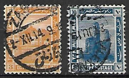EGYPTE    -    1914 .   Y&T N° 46 - 49 Oblitérés. - 1866-1914 Khedivate Of Egypt