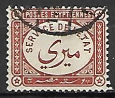 EGYPTE    -   SERVICE  -    Y&T N° 1 Oblitéré. - Oficiales