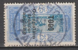 TOGO - 1921 - RARE OBLITERATION FERROVIAIRE "STATION PALIME" ! Sur YVERT 91 - SUP ! - Gebruikt