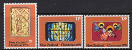 New Zealand 1976 Christmas Set HM (SG 1129-1131) - Neufs