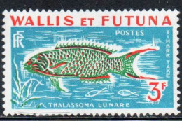 WALLIS AND FUTUNA ISLANDS 1963 POSTAGE DUE STAMPS TAXE SEGNATASSE THALASSOMA LUNARE 3fr MH - Segnatasse