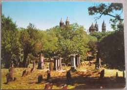 GERMANY DEUTSCHLAND RHINELAND PALATINATE WORMS JEWISH CEMENTERY POSTKARTE POSTCARD ANSICHTSKARTE CARTE POSTALE CARD PC - Hanau