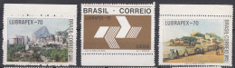 Brazil Brasil 1970 Mi#1270-1272 Mint Never Hinged - Nuovi