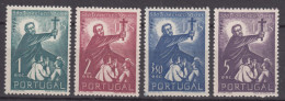 Portugal 1952 Mi#788-791 Mint Hinged - Neufs
