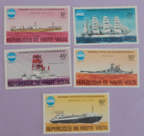 HAUTE VOLTA YT 364/368 NEUFS**MNH "OKINAWA EXPOSITION OCEANOGRAPHIQUE" ANNÉE 1975 - Upper Volta (1958-1984)