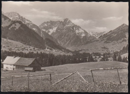 Austria - 6992 Hirschegg - Kleine Walsertal - Alte Ortsansicht Mit Hof ( Echt Foto ) - Kleinwalsertal