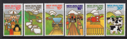 New Zealand 1978 Land Resources Set HM (SG 1164-1169) - Nuevos