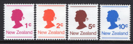 New Zealand 1978 QEII Coils Set HM (SG 1170-1173) - Neufs