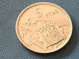 Münze Münzen Umlaufmünze Spanien 5 Pesetas 1957 Im Stern 65 - 5 Pesetas