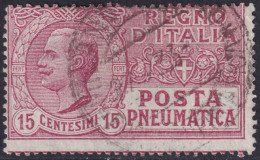 Italy 1928 Sc D4 Italia Sa 12 Pneumatic Post Used - Rohrpost