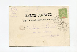 !!! NOUVELLE CALEDONIE, CACHET DE NOUMEA DE 1905 SUR CPA POUR MARSEILLE - Briefe U. Dokumente