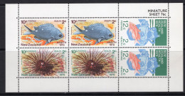 New Zealand 1979 Health - Marine Life MS MNH (SG MS1200) - Nuevos