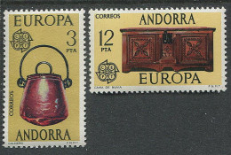 Spanish Andorra:Unused Stamps EUROPA Cept  1976, MNH - 1976