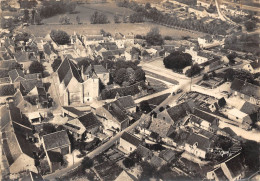 41-SELOMMES-L'EGLISE ET LA MAIRIE VUE DU CIEL - Selommes