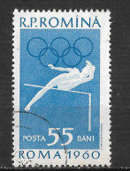 ROUMANIE N°  1722 : J.O ROME 1960 - Used Stamps