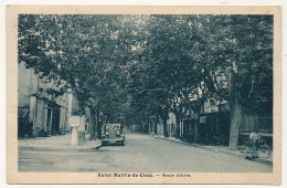 CPA - SAINT-MARTIN-DE-CRAU (B Du R) - Route D'Arles - Other & Unclassified