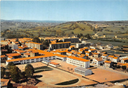 42-CHARLIEU- VUE PANORAMIQUE AERIENNE LE NOUVEAU GROUPE SCOLAIRE - Charlieu