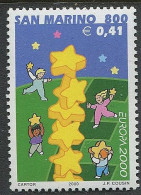 San Marino:Unused Stamp EUROPA Cept 2000, MNH - 2000