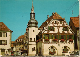 67 - BENFELD - L'HÔTEL DE VILLE AVEC SES ARCADES - Benfeld