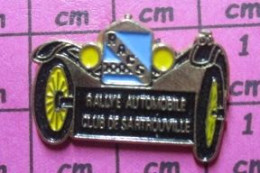 1015c Pin's Pins / Beau Et Rare / AUTOMOBILES / RACS RALLYE AUTOMOBILE CLUB DE SARTROUVILLE - Rally