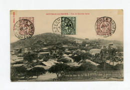 !!! NOUVELLE CALEDONIE, CACHET DE NOUMEA DE 1912 SUR CPA NON VOYAGEE - Storia Postale