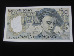 50 Francs QUENTIN DE LA TOUR 1982  **** EN ACHAT IMMEDIAT  **** - 50 F 1976-1992 ''Quentin De La Tour''